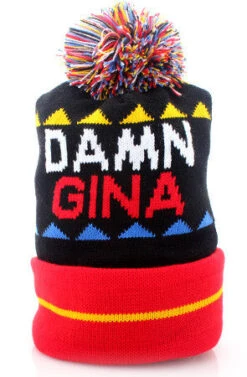 LAST CALL - Damn Gina (Black Beanie)(Damn Gina Black Beanie)