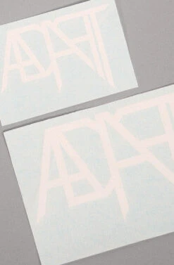 Low Go Vinyl (White Sticker 2-Pack)(Low Go Vinyl White Sticker 2 Pack)