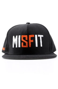 Misfit (Black Snapback Cap)(Misfit Snapback Cap)