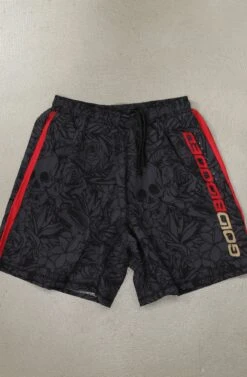 SAVS X Adapt :: Gold Blooded RPM (Men's Black/Red Hybrid Shorts)(Savs X Adapt Gold Blooded Rpm Mens Black Red Hybrid Shorts)
