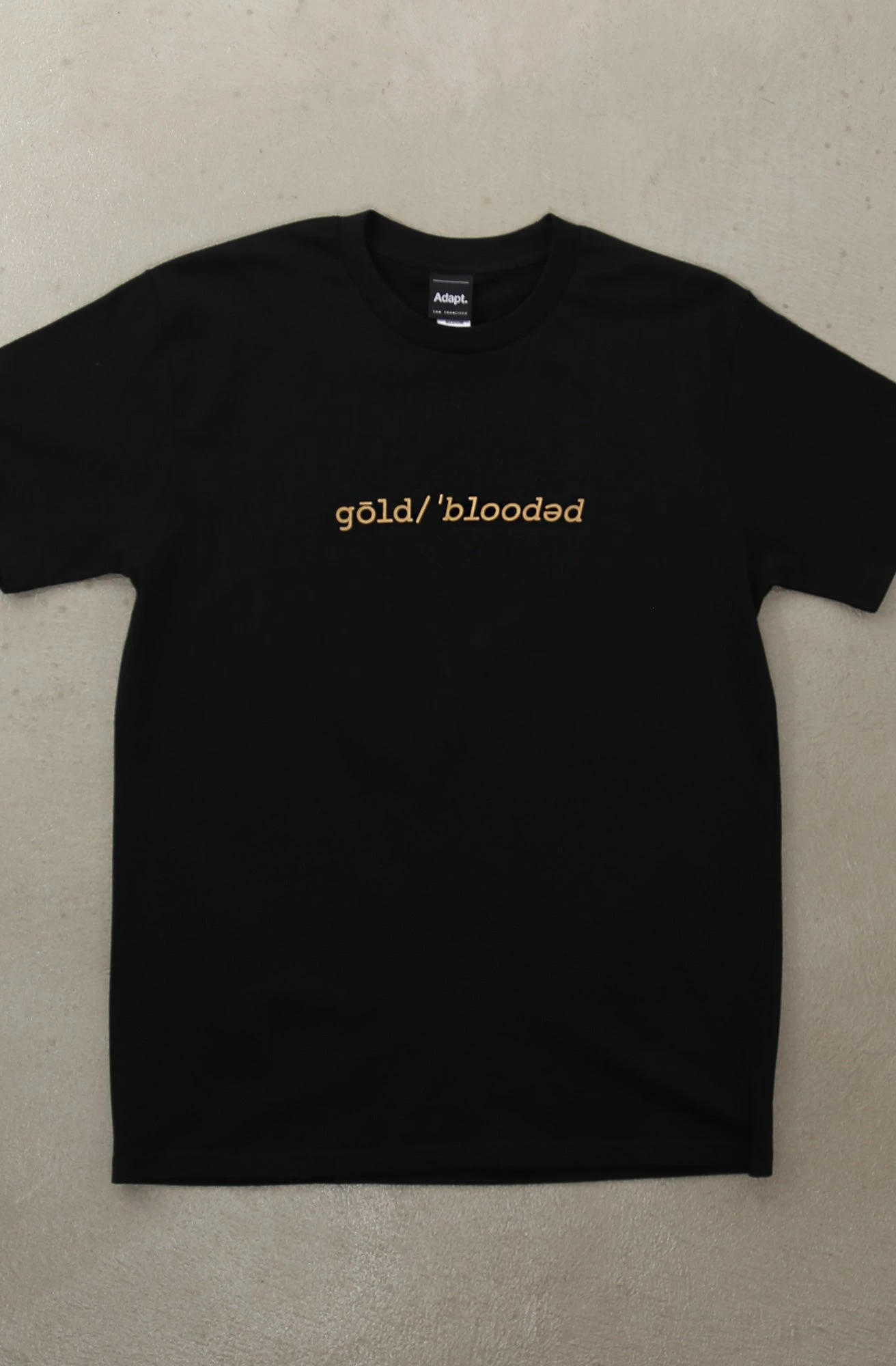 Gold Blooded Definition (Men's Black Tee)(Gold Blooded Definition Mens Black Tee 1) 3 Gold Blooded Definition (Men's Black Tee)(Gold Blooded Definition Mens Black Tee 1)
