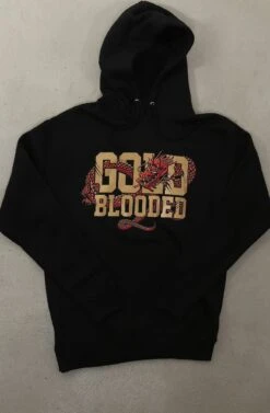 Gold Blooded CNY Edition (Men's Black Hoody)(Gold Blooded Cny Edition Mens Black Hoody1)