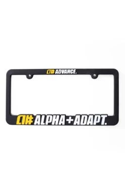 Alphanumeric X Adapt :: Advance (License Plate Frame)(Alphanumeric X Adapt Advance License Plate Frame)