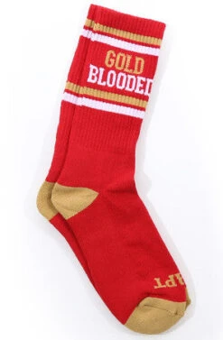 Gold Blooded (Red Socks)(Gold Blooded Red Socks)