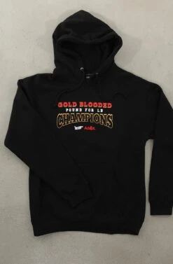 Permanent Holiday X Adapt :: Gold Blooded Holiday (Men's Black Hoody)(Permanent Holiday X Adapt Gold Blooded Holiday Mens Black Hoody)