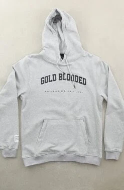Gold Blooded League (Men's Heather A1 Hoody)(Gold Blooded League Mens Heather A1 Hoody)
