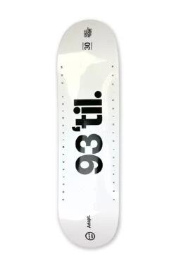 Souls Of Mischief X Adapt :: 93 'til (White Skateboard Deck)(93 Til White Skateboard Deck)