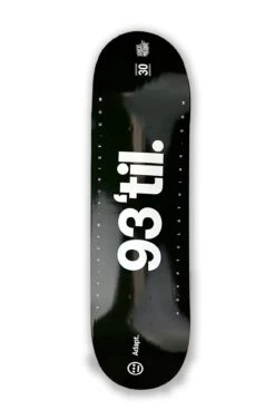 Souls Of Mischief X Adapt :: 93 'til (Black Skateboard Deck)(93 Til Black Skateboard Deck)