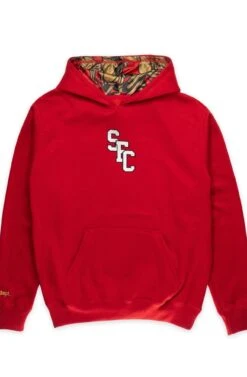 SAVS X Adapt :: Gold Blooded SFC (Men's Red Hoody)(Savs X Adapt Gold Blooded Sfc Mens Red Hoody)