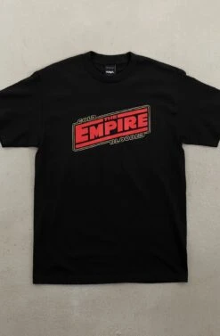Empire Strike (Men's Black Tee)(Empire Strike Mens Black Tee)