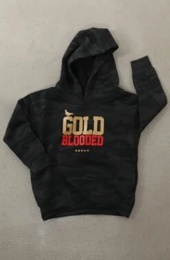 Gold Blooded (Tykes Unisex Storm Camo Hoody)(Gold Blooded Tykes Unisex Storm Camo Hoody)
