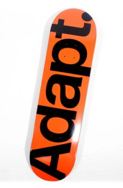 CTA (Orange/Black Skateboard Deck)(Cta Orange Black Skateboard Deck)