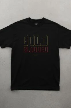Bold Threads 4 Gold Blooded Eclipse (Men's Black/Red Tee)(Gold Blooded Eclipse Mens Black Red Tee 1)