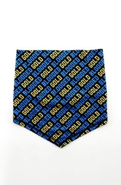 Gold Blooded (Black/Royal Face Guard)(Gold Blooded Black Royal Face Shield)