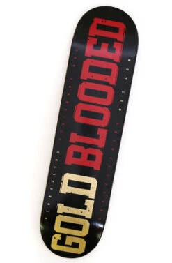 Gold Blooded (Skateboard Deck)(Gold Blooded Skateboard Deck)