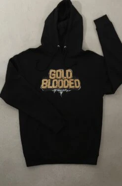 Illuminaries X Adapt :: Gold Blooded Forever (Men's Black Hoody)(Illuminaries X Adapt Gold Blooded Forever Mens Black Hoody)