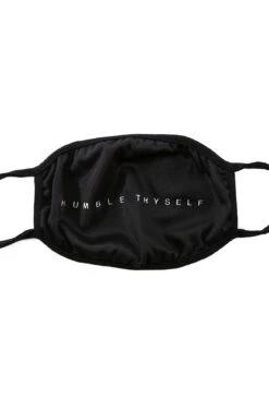 Humble Thyself (Black Original Face Mask)(Humble Thyself Black Original Face Mask)
