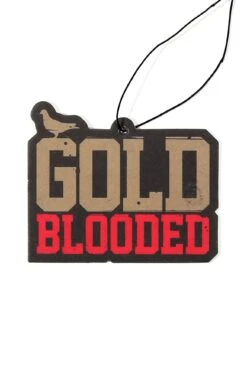 Gold Blooded (Black/Red Air Freshener)(Gold Blooded Black Gold Air Freshener)