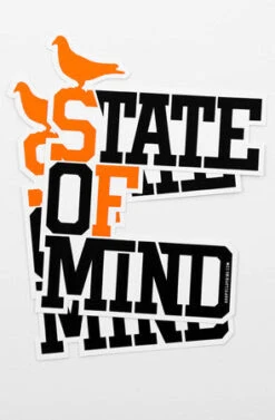State Of Mind (Sticker 2-Pack)(State Of Mind Die Cut Sticker 2 Pack)
