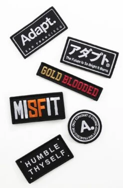 Velcro Patch Bundle (6-Pack)(6 Pack Velcro Patches)